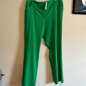 Brand new with tags green pants from New York & Company size 18 petite